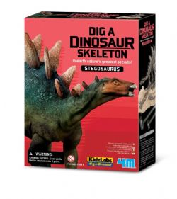 4M - TROUSSE DE FOUILLE SQUELETTE DE DINOSAURE STÉGOSAURE